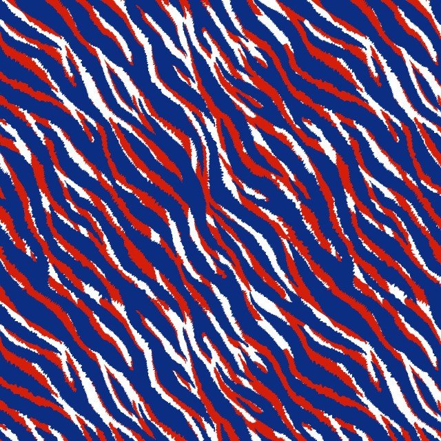 End Zone Matchup Fan Faves Team Skins Zebra Blue Red White Buffalo Bills New England Patriots New York Giants Fabric Traditions Cotton Fabric NFL-19032 BR