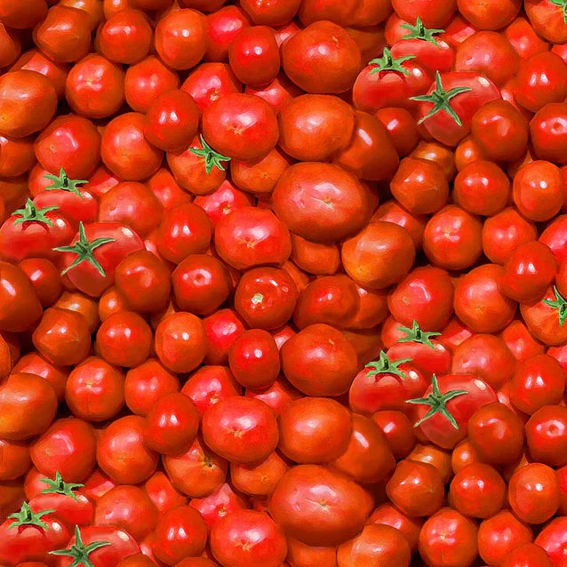 Farmall Farm to Table Tomatoes Sykel Enteprises Cotton Fabric SYK-10466