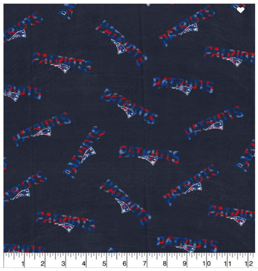 New England Patriots NFL Football Camo Logo Fabric Traditions Cotton Fabric NFL-70367