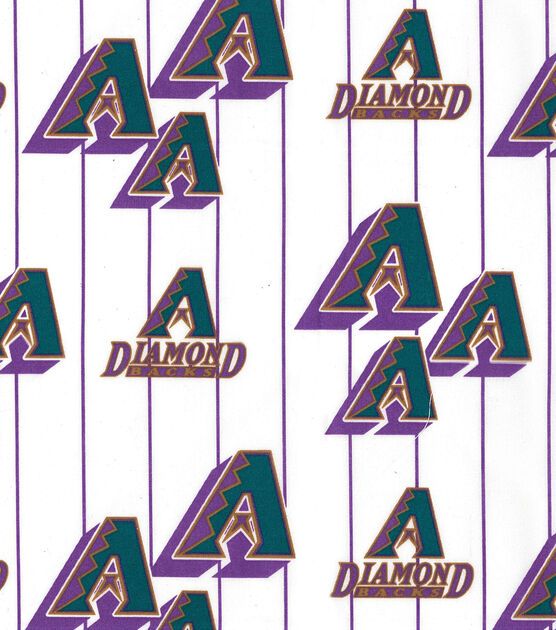 Arizona Diamondbacks MLB Baseball Cooperstown Fabric Traditions Cotton Fabric MLB-60133B