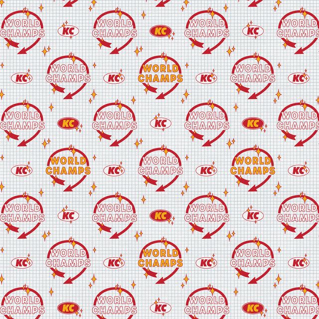 What a Catch Kansas City World Champs Signs White PBS Collection PaintBrush Studio Cotton Fabric PBS-120-24886
